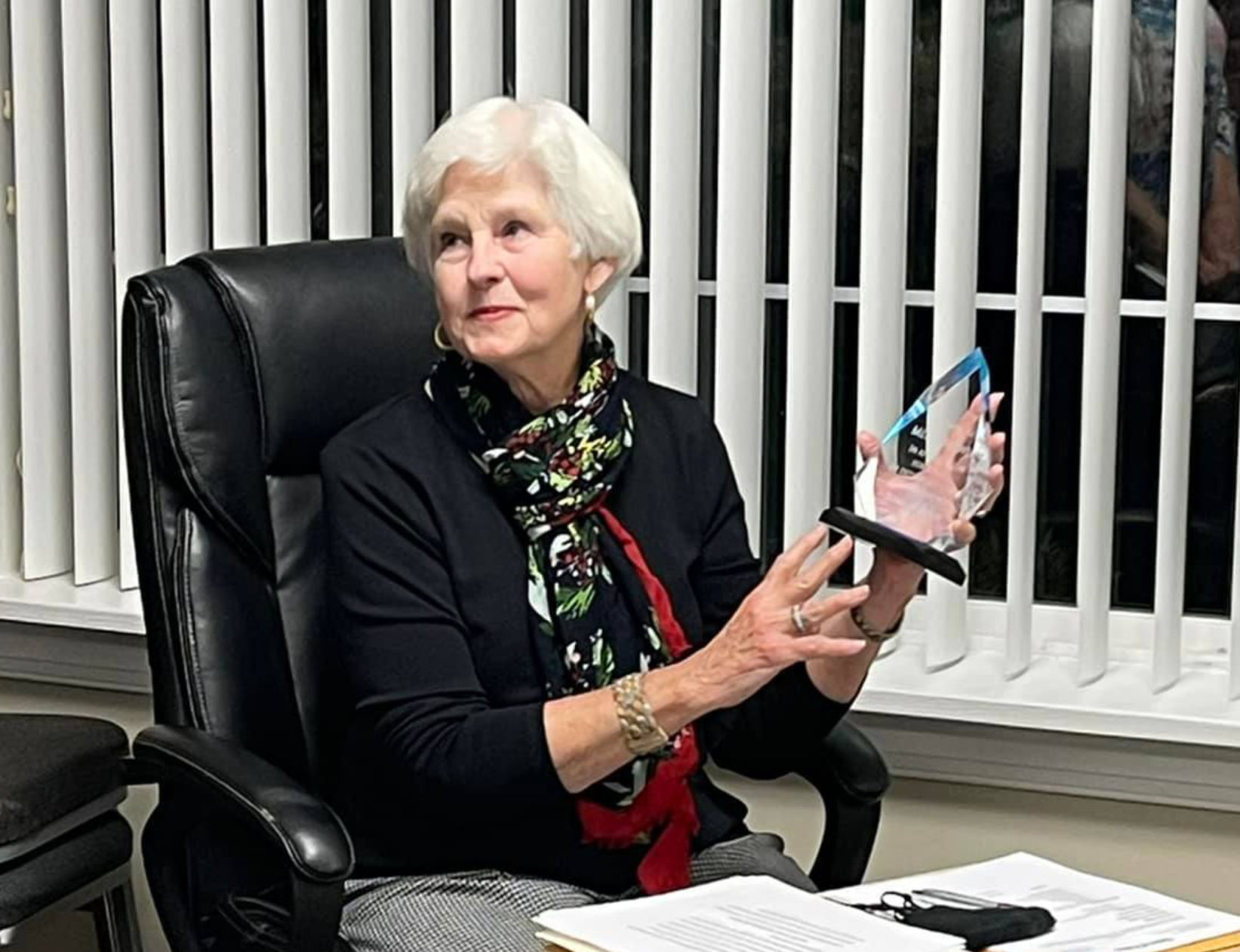 Faison Commissioner honored for service to community